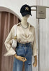 Casual Collar Down Formal Shirts